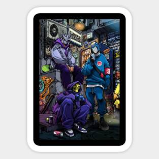 Chillin Villains Sticker